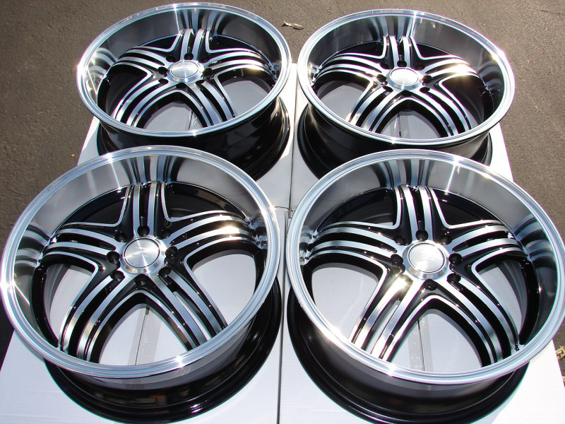 15 Black Wheels Rims 4 Lugs Integra Civic Corolla Yaris Prelude